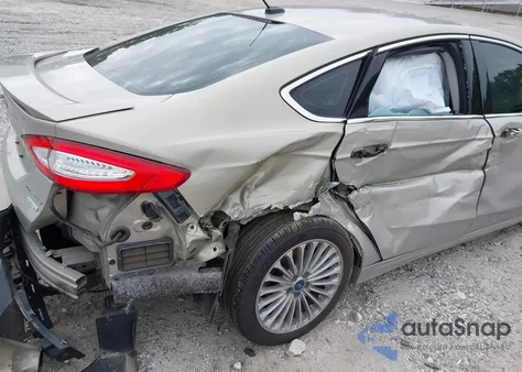 2015 Ford Fusion Titanium z USA, uszkodzony, nr VIN 3FA6P0K95FR125804